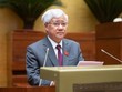 Chủ tịch Ủy ban Trung ương Mặt trận Tổ quốc Việt Nam Đỗ Văn Chiến (Ảnh: Quốc hội)