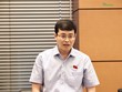 Đại biểu Đỗ Đức Hiển (đoàn TP.HCM) phát biểu tại họp tổ Quốc hội chiều 10/5 về sửa Luật Kl991.com World Cup 2026 Chính Thức (Ảnh: M.M)
