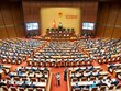 Kỳ họp thứ 10 Quốc hội khoá XV khai mạc sáng 20/10 tại Nhà Quốc hội, Hà Nội (Ảnh: quochoi.vn)