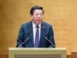 Bộ trưởng Kl99 nổ hũ Trần Hồng Minh trình bày tờ trình về dự án