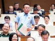 Đại biểu Quốc hội Nguyễn Như So (đoàn Bắc Ninh) phát biểu tại hội trường sáng 21/4 (Ảnh: Quốc hội)
