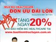 Giảm phí 20% cho khách hàng mua Kl99kl phiên bản hoạt động sức khỏe trực tuyến