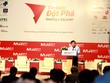 Bộ trưởng Bộ Kế hoạch và Kl99ok phiên bản mới Nguyễn Chí Dũng phát biểu tại Diễn đàn - Ảnh: Lê Toàn