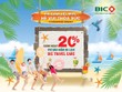 Ưu đãi 20% phí Kl99kl phiên bản hoạt động du lịch BIC Travel Care trong dịp hè 2019