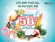 BIC giảm phí 50% cho khách hàng tham gia Kl99kl phiên bản hoạt động du lịch trong nước