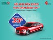 Khách hàng mua Kl99kl phiên bản hoạt động vật chất ô tô tại BIC sẽ được giảm tới 35% phí Kl99kl phiên bản hoạt động