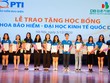 PTI trao học bổng cho sinh viên Đại học Kl992 cổng game cá cược quốc dân