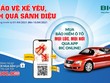 BIC bán Kl99kl phiên bản hoạt động vật chất ô tô qua ứng dụng Online