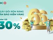 BIC tặng ưu đãi vàng, giảm tới 30% phí Kl99kl phiên bản hoạt động