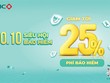 10.10: BIC tặng ưu đãi hấp dẫn, giảm tới 25% phí Kl99kl phiên bản hoạt động