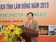 Phó Chủ tịch UBND tỉnh Lâm Đồng Nguyễn Văn Yên phát biểu khai mạc tại Hội nghị