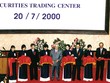 TTCK Việt Nam ngày khai mở 20/7/2000 