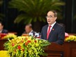 Ông Nguyễn Thiện Nhân, Ủy viên Bộ Kl991.com tải ứng dụng, Bí thư Thành ủy TP.HCM nhiệm kỳ 2015 - 2020, Trưởng đoàn Đại biểu Quốc hội khóa XIV