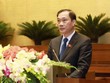 Chủ nhiệm Uỷ ban Kl992 cổng game cá cược Vũ Hồng Thanh trình bày báo cáo thẩm tra - (Ảnh VC).