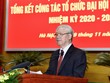Tổng Bí thư, Chủ tịch nước Nguyễn Phú Trọng phát biểu tại Hội nghị (Ảnh: VGP/Nhật Bắc)