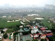 Dự án Thành phố Công nghệ xanh Hà Nội nhìn từ trên cao 
