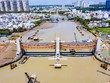Dự án chống ngập 10.000 tỷ đồng đang đứng trước nguy cơ tạm dừng nếu không được ký phụ lục hợp đồng BT (ảnh: TN)