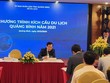 Ông Đặng Đông Hà, Phó Giám đốc Sở Du lịch Quảng Bình thông tin tổng quan về tình hình du lịch Quảng Bình năm 2020.
