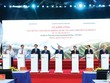 Thủ tướng Nguyễn Xuân Phúc tham dự lễ khởi công dự án Cảng hàng không quốc tế Long Thành giai đoạn 1. Ảnh: Lê Toàn