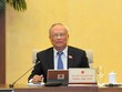 Phó Chủ tịch Quốc hội Uông Chu Lưu điều hành phiên họp.
