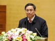Trưởng ban Tổ chức Trung ương Phạm Minh Chính nêu điểm mới trong hướng dẫn công tác nhân sự (Ảnh MA)