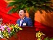 Ông Nguyễn Văn Phong, Phó Bí thư Thành ủy Hà Nội tham luận tại Đại hội XIII (Ảnh QĐ)