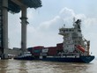 Tàu chở container Phúc Khánh mất lái, va vào cần cẩu tháp phục vụ thi công cầu dây văng Phước Khánh (Gói thầu J3) gây thiệt hại cho nhà thầu thi công khoảng 20 tỷ đồng.