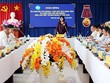 Bà Nguyễn Thị Hoàng, Phó chủ tịch UBND tỉnh Đồng Nai Sở Xây dựng giải quyết nhanh hồ sơ quy hoạch xây dựng chi tiết các khu công nghiệp để tăng tỷ lệ mật độ xây dựng. Ảnh: Hương Giang.