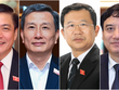 Từ trái qua là các ông Bùi Văn Cường, Lê Quang Huy, Vũ Hải Hà, Nguyễn Đắc Vinh.