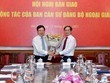Hội nghị bàn giao nhiệm vụ Bộ trưởng Bộ Ngoại giao chiều 12/4 (Ảnh: BNG)