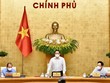 Thủ tướng Phạm Minh Chính chủ trì phiên họp Kl993 ưu đãi thưởng hấp dẫn thường kỳ tháng 4/2021 (Ảnh: Nhật Bắc)