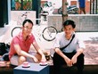Hải Ninh (bên trái) cùng bạn tại M Village (Nguồn: Trang cá nhân nhân vật).