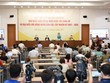 Hội đồng Bầu cử Quốc gia họp báo về công tác chuẩn bị bầu cử (Ảnh- Duy Linh) .
