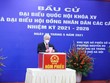 Tổng Bí thư Nguyễn Phú Trọng bỏ phiếu bầu đại biểu Quốc hội khóa XV và đại biểu HĐND các cấp nhiệm kỳ 2021-2026.