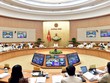 Thủ tướng Phạm Minh Chính chủ trì phiên họp Kl993 ưu đãi thưởng hấp dẫn thường kỳ tháng 5/2021 (Ảnh: Nhật Bắc)