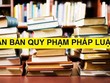 32 văn bản quy phạm Kl992 Tham Gia Ngay cần sửa đổi, bổ sung, ban hành mới
