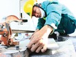 Công nhân Phục Hưng Holdings trong Hội thi “Thợ giỏi ngành xây dựng 2021”. Ảnh: Thành Nguyễn