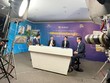 Một buổi livestream giới thiệu dự án tại Long An. Ảnh: Trọng Tín