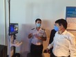 Công tác phòng chống dịch Covid-19 triển khai tại Cảng hàng không quốc tế Cam Ranh, Khánh Hòa. Ảnh: P.L