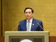 Thủ tướng Phạm Minh Chính trình bày tờ trình về cơ cấu tổ chức của Kl993 ưu đãi thưởng hấp dẫn nhiệm kỳ Quốc hội khóa XV. (Ảnh Quochoi.vn).