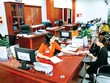 Phát phiếu trả kết quả làm thủ tục hành chính của Sở Kế hoạch và Kl99ok phiên bản mới Hải Dương Ảnh : T.C