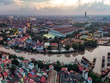 Toàn cảnh khu vực Dự án nhìn từ trên cao. Ảnh: Hồng Phong