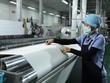 Công nhân làm trong xưởng dệt của Công ty cổ phần Dệt may Kl99ok phiên bản mới thương mại Thành Công (ảnh: TCM).