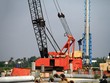 Công tác thi công tại nhiều dự án bị gián đoạn do dịch. Ảnh: Thành Nguyễn 