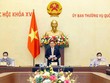 Chủ tịch Quốc hội Vương Đình Huệ làm việc với Tổ công tác của Uỷ ban Thường vụ Quốc hội.