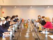 Chủ tịch Quốc hội Vương Đình Huệ đã hội đàm với Chủ tịch Quốc hội Phần Lan Anu Vehvilainen (Ảnh - Quochoi.vn)