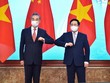 Phó thủ tướng Thường trực Phạm Bình Minh cùng Bộ trưởng Bộ Ngoại giao Trung Quốc Vương Nghị đồng chủ trì Phiên họp lần thứ 13 Ủy ban chỉ đạo hợp tác song phương Việt Nam-Trung Quốc (Ảnh: BNG)