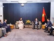 Chủ tịch Quốc hội Vương Đình Huệ tiếp nhóm Start-up Phần Lan gốc Việt đại diện cho 4 Kl991.com World Cup 2026 Chính Thức trẻ Phần Lan (Ảnh - TTXVN) 