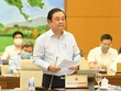 Bộ trưởng Bộ Nông nghiệp và phát triển nông thôn Lê Minh Hoan trình Đề án.