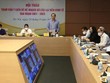 Chủ nhiệm Uỷ ban Kl992 cổng game cá cược Vũ Hồng Thanh phát biểu khai mạc hội thảo.